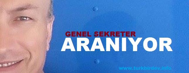 TurkBirDev Genel Sekreter Araniyor, Eleman Araniyor, Sunucu, Tasarimci, web mast