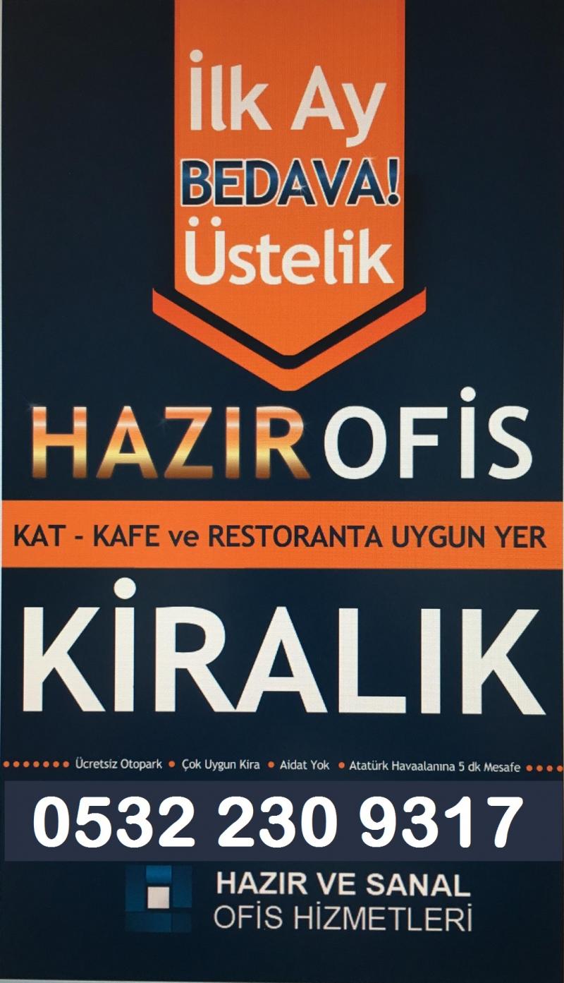 Istanbul'da kiralik kat, hazir mobilyali ofis, havaalani ve is merkezlerine yaki